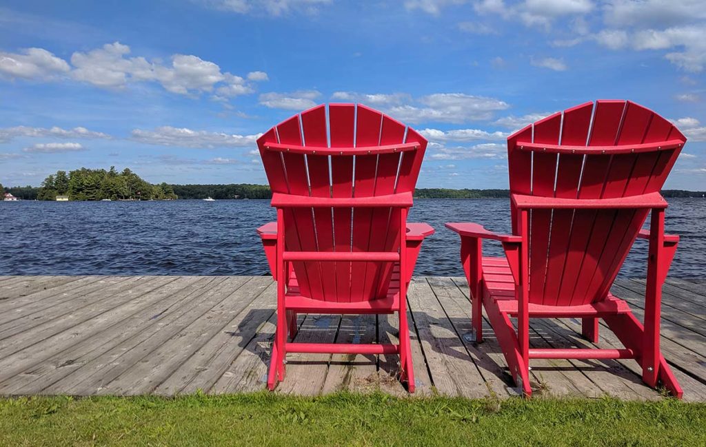 The Red Chair Travels from Coast to Coast 2
