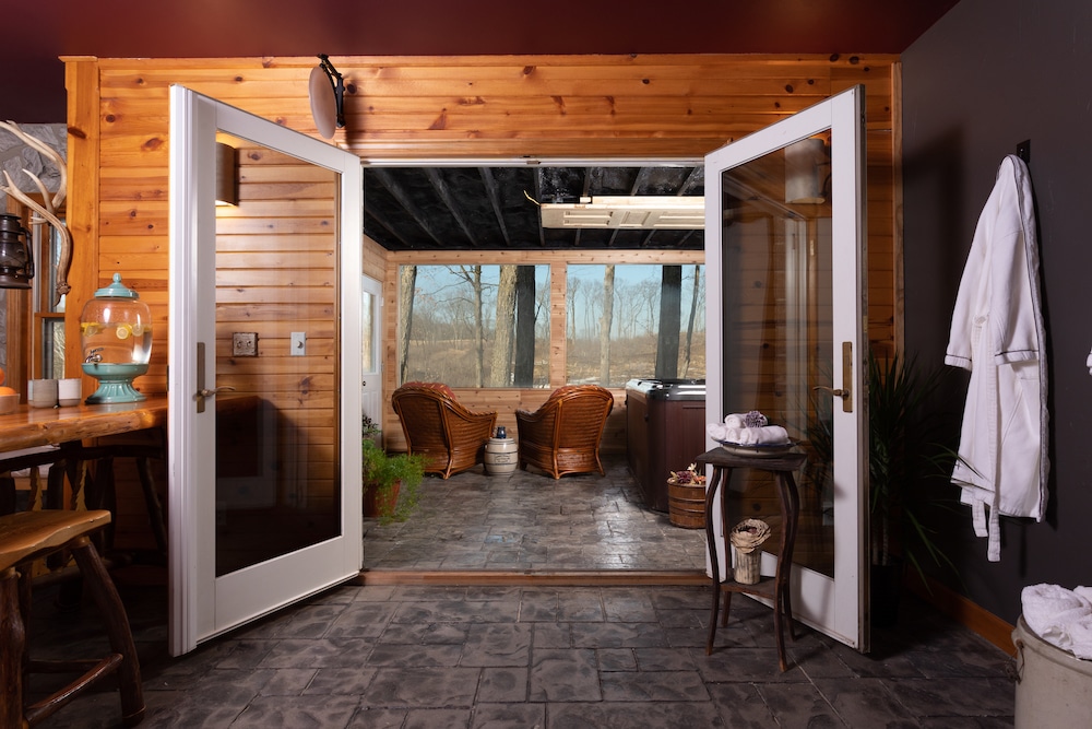 The spa at our Wisconsin Bed and Breakfast - the perfect place for romantic getaways in Wisconsin